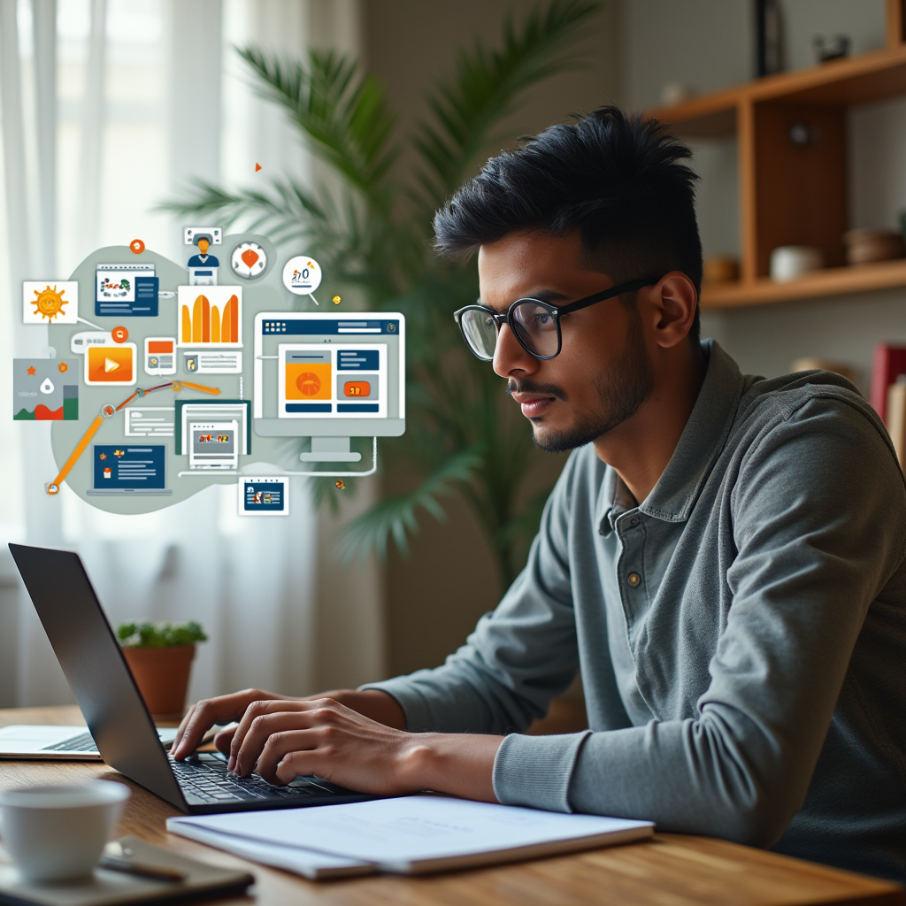 Self-Paced Learning in a Home Setting